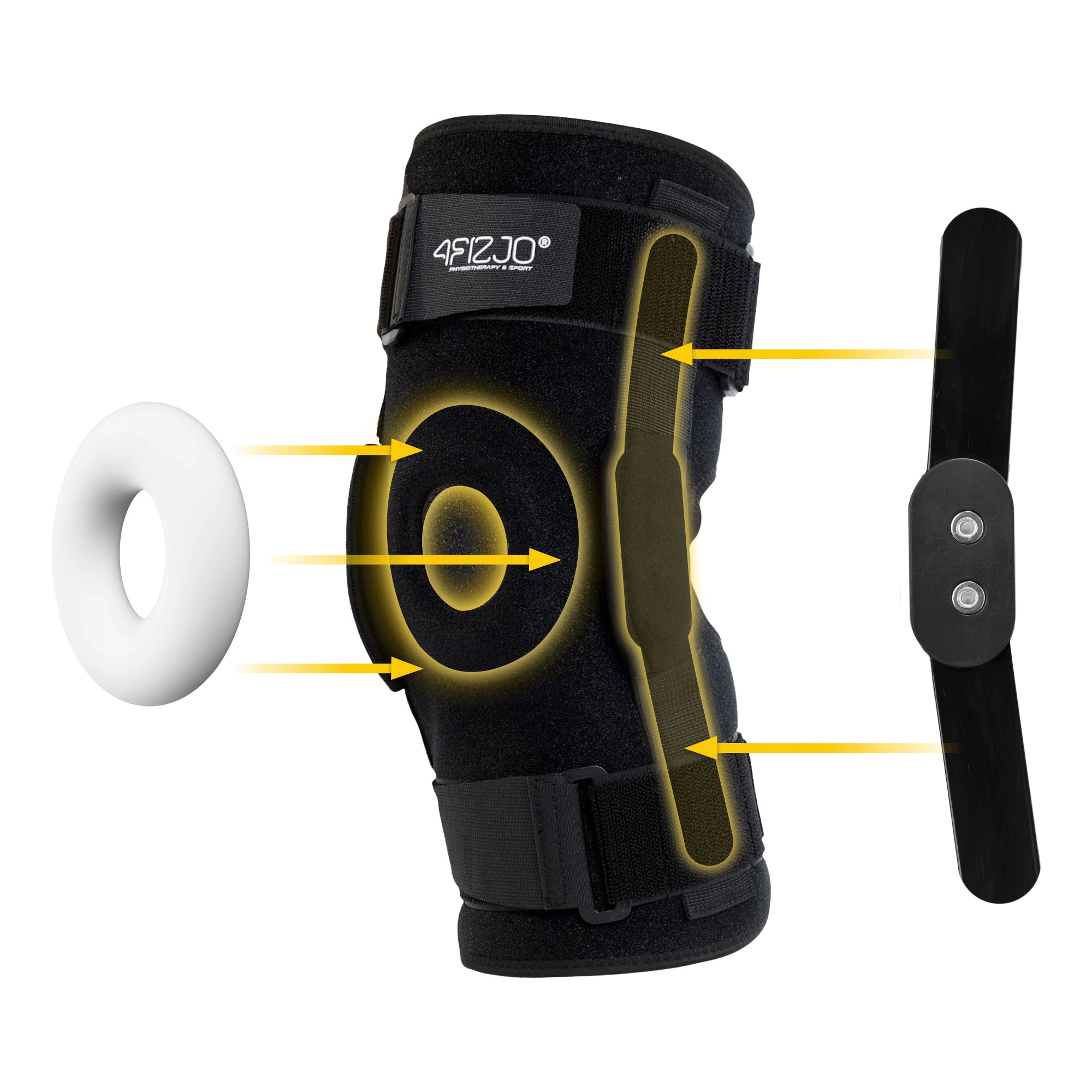 stabilizator z zawiasami orteza kolana stawu kolanowego