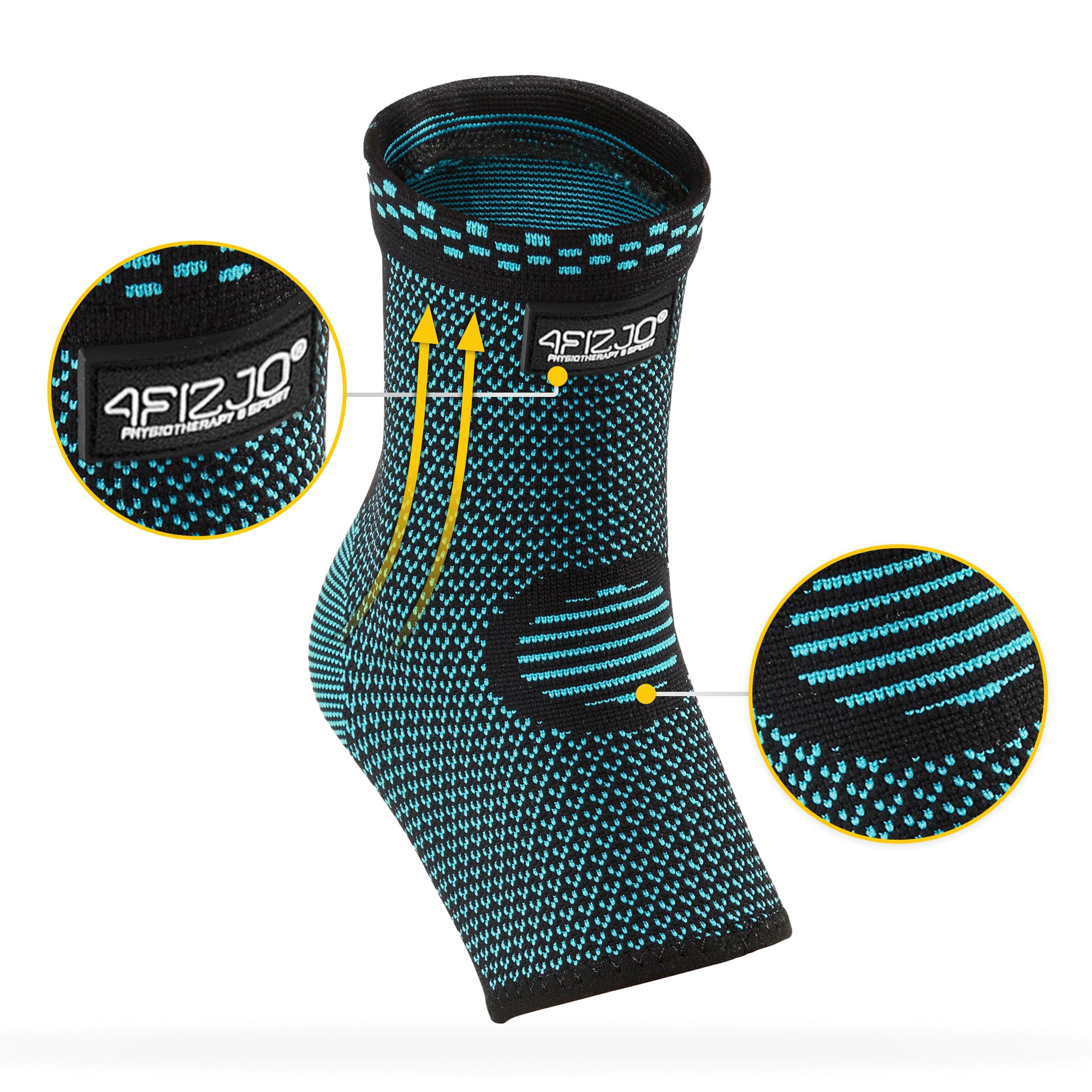 orteza stabilizator stawu skokowego kostki stopy 4fizjo