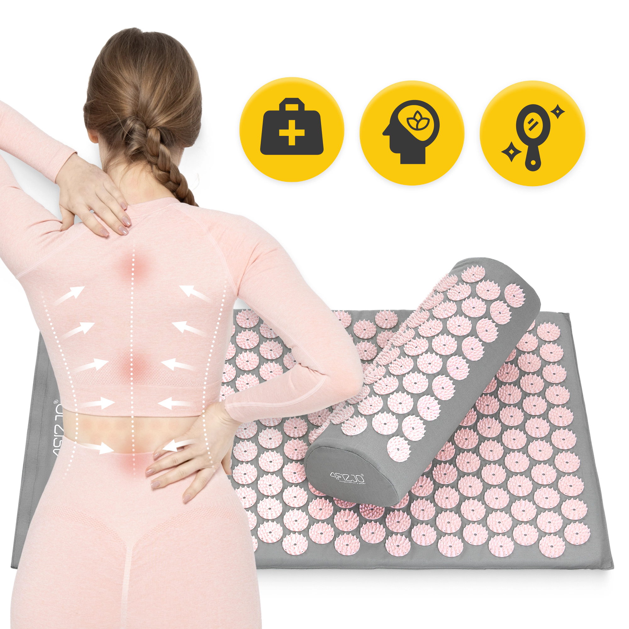 mata do akupresury wygodna zdrowotna wysokiej jakosci