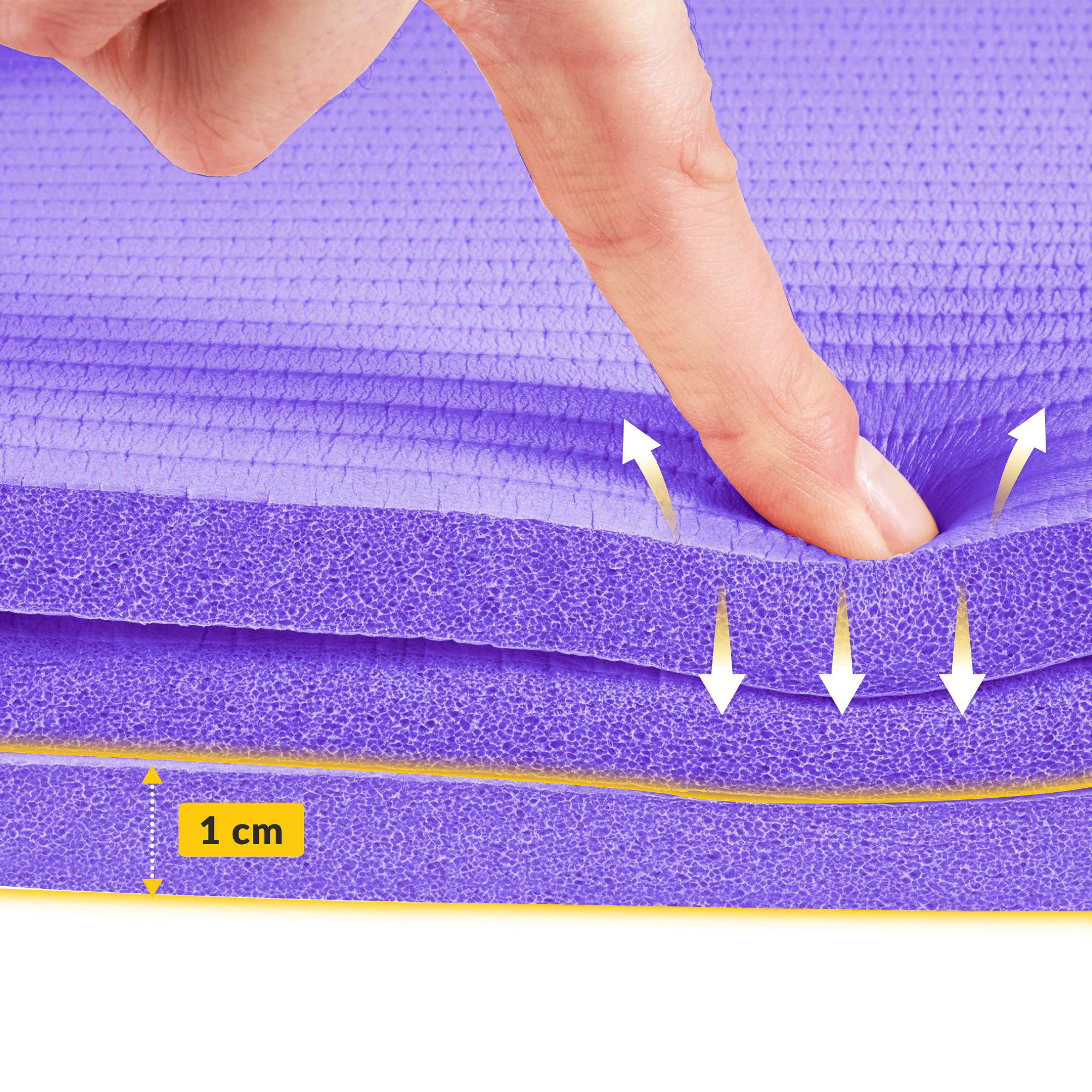 mata do cwiczen antyposlizgowa profesjonalna joga pilates kauczukowa