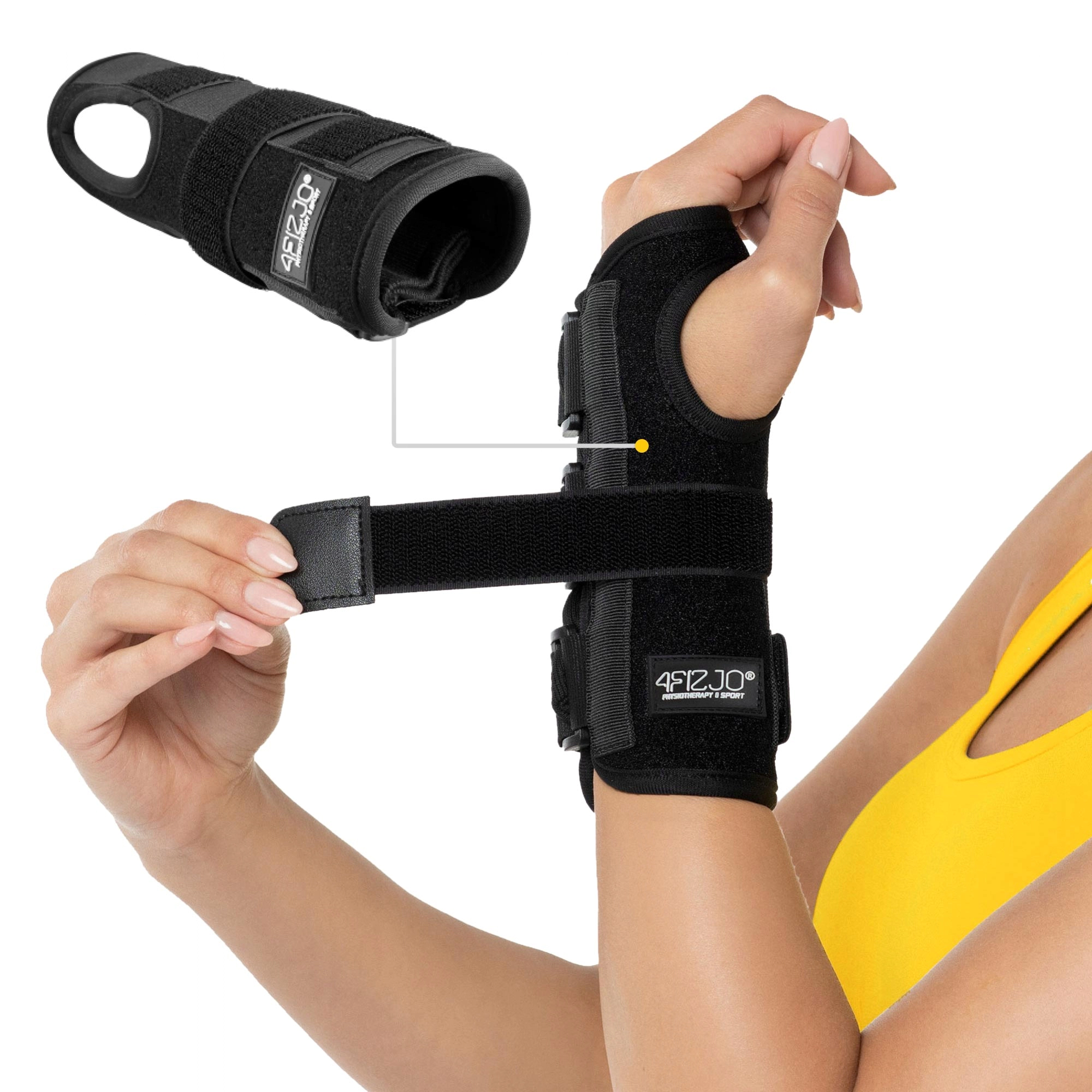 orteza nadgarstka stabilizujaca nadgarstek rozmiar uniwersalny 4fizjo