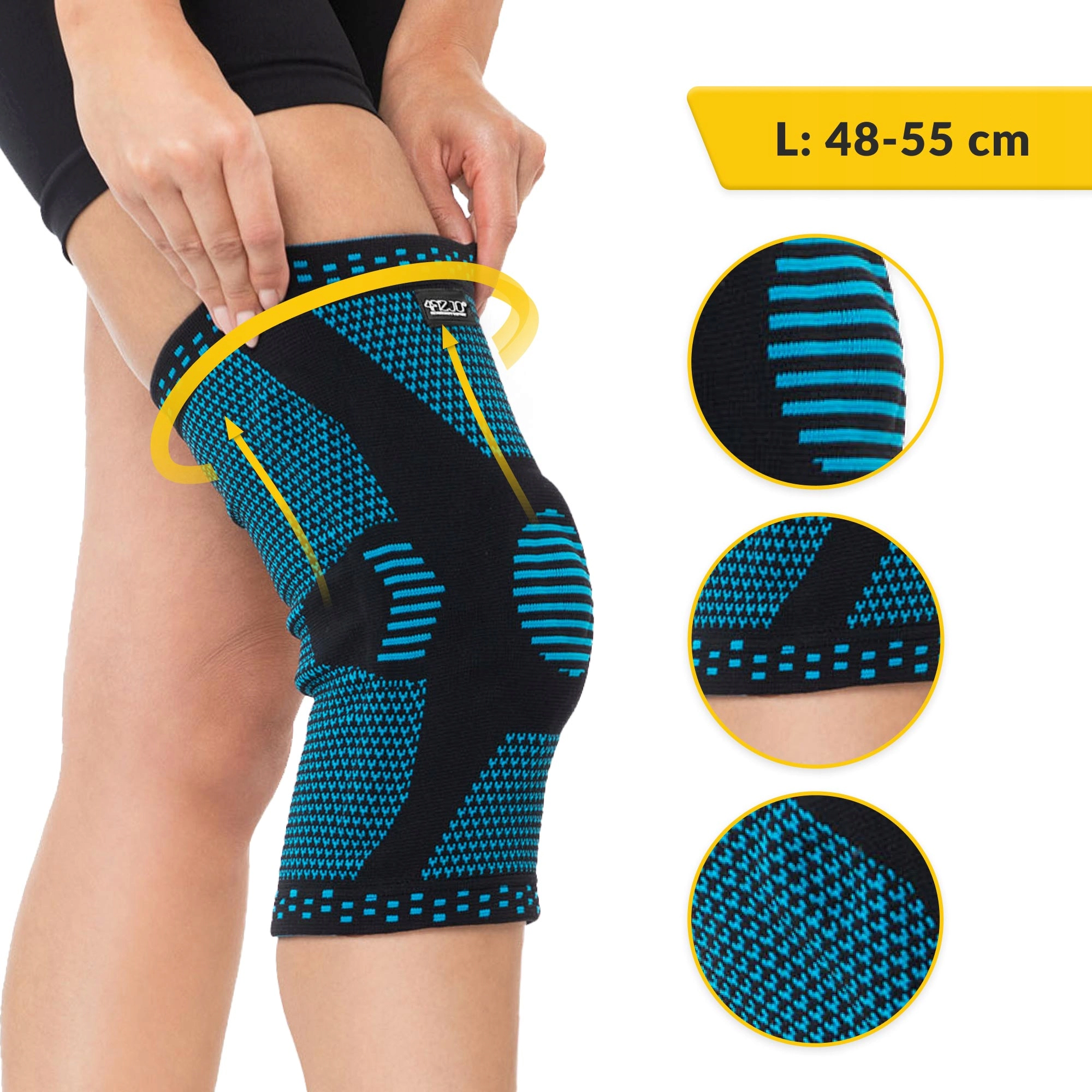 stabilizator kolana orteza ze stabilizacja rzepki