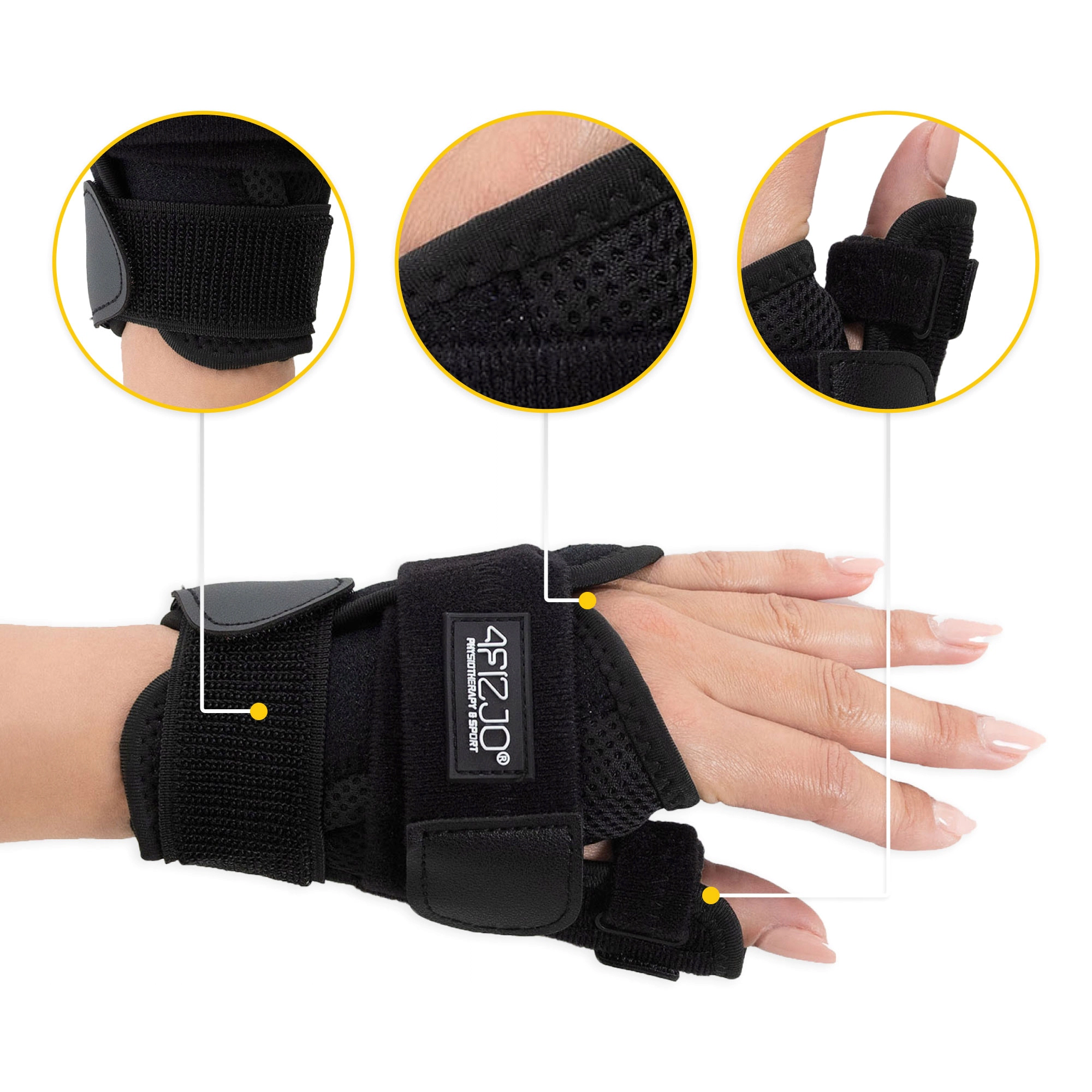 orteza stabilizator nadgarstka kciuka uniwersalny