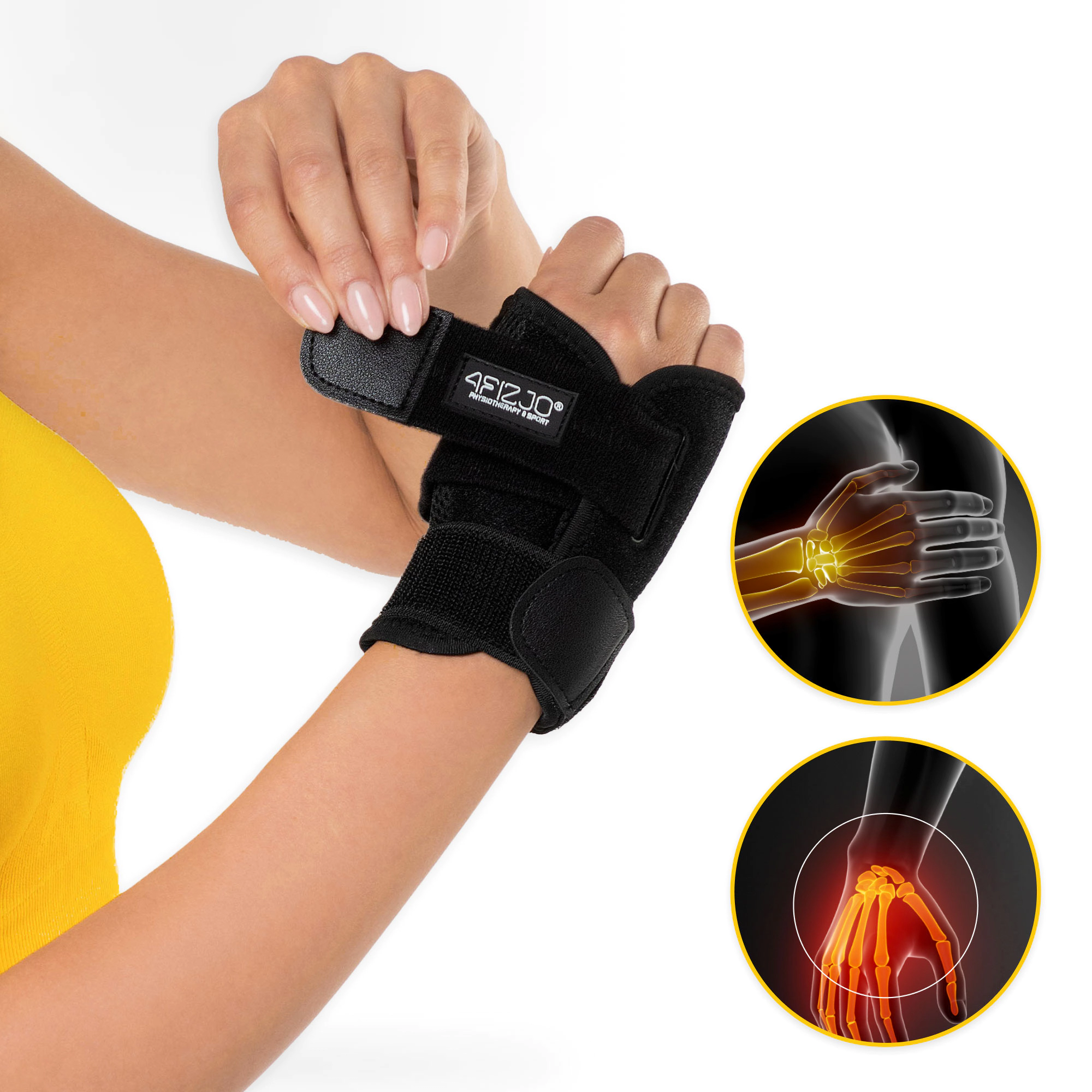 orteza stabilizator nadgarstka kciuka uniwersalny