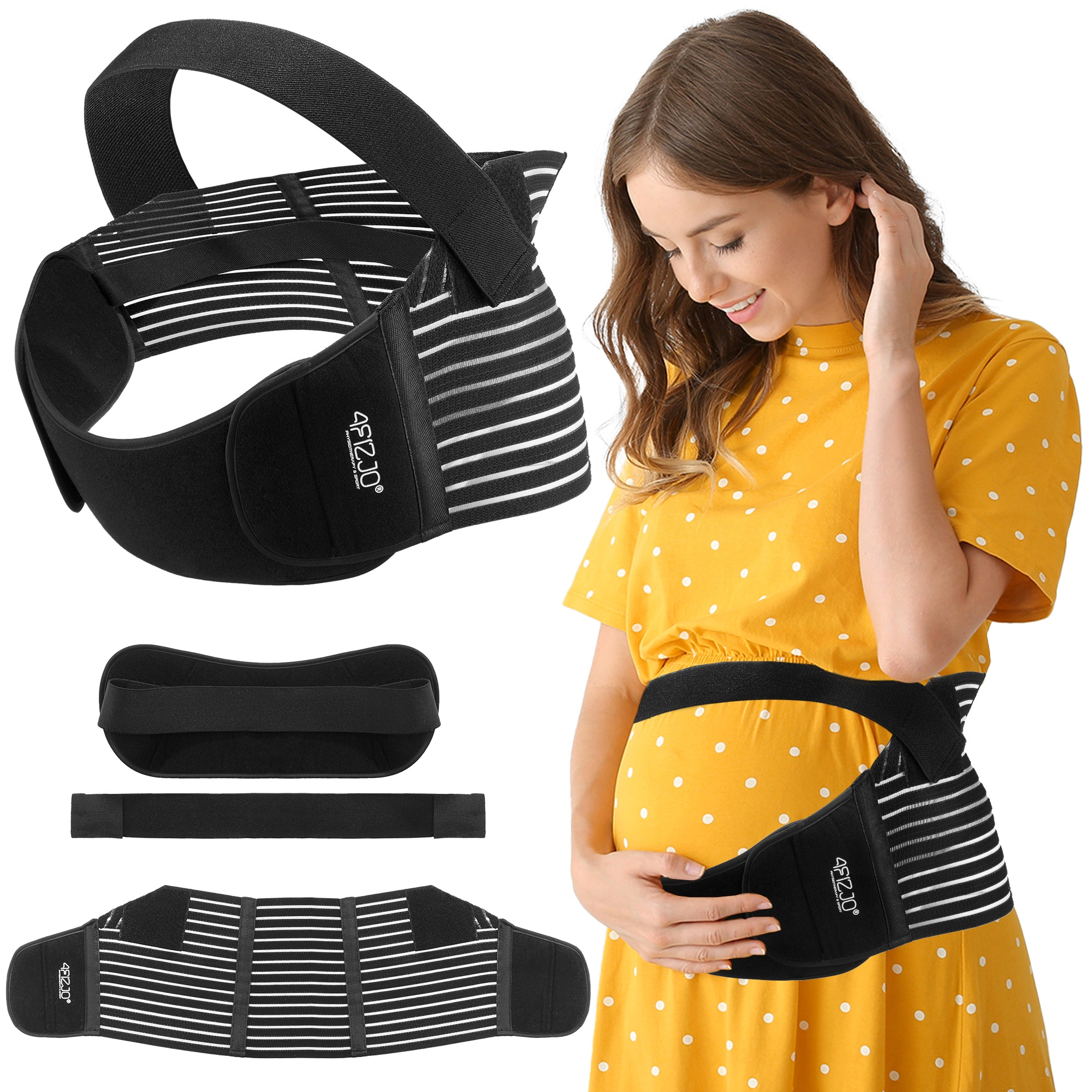 elastyczny pas ciazowy macierzynski podtrzymujacy brzuch