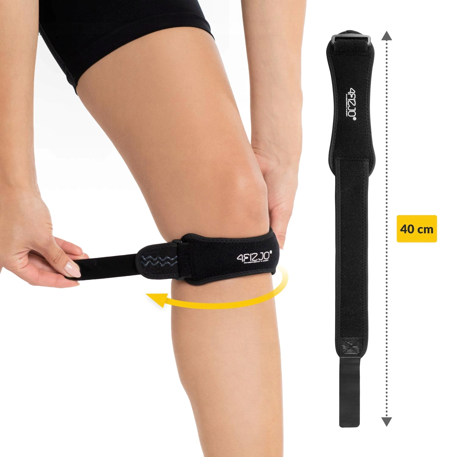 opaska podrzepkowa na kolano stabilizator rzepki