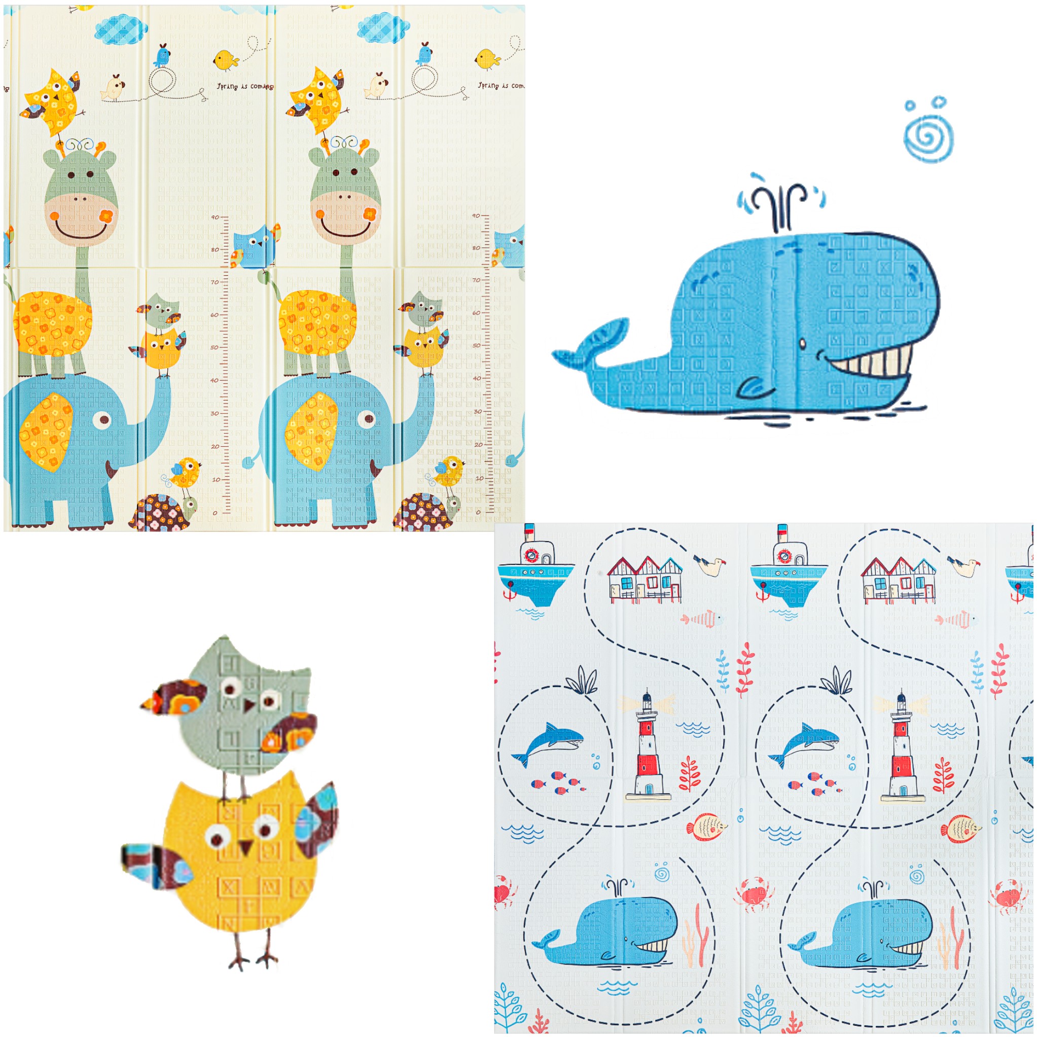 mata edukacyjna dziecieca dla niemowlat skladana