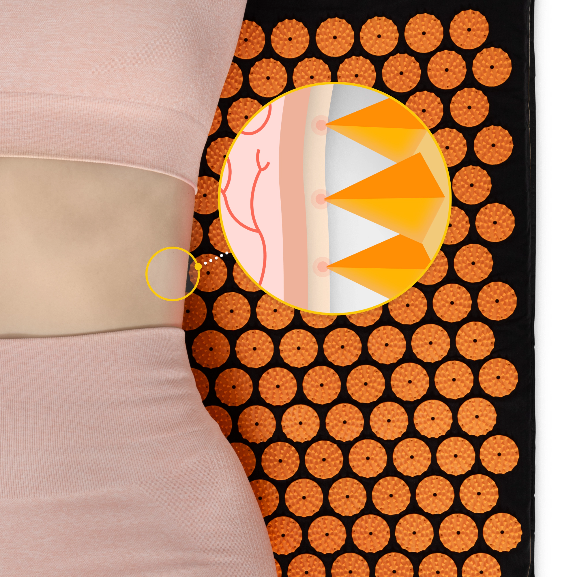 mata do akupresury wygodna zdrowotna wysokiej jakosci