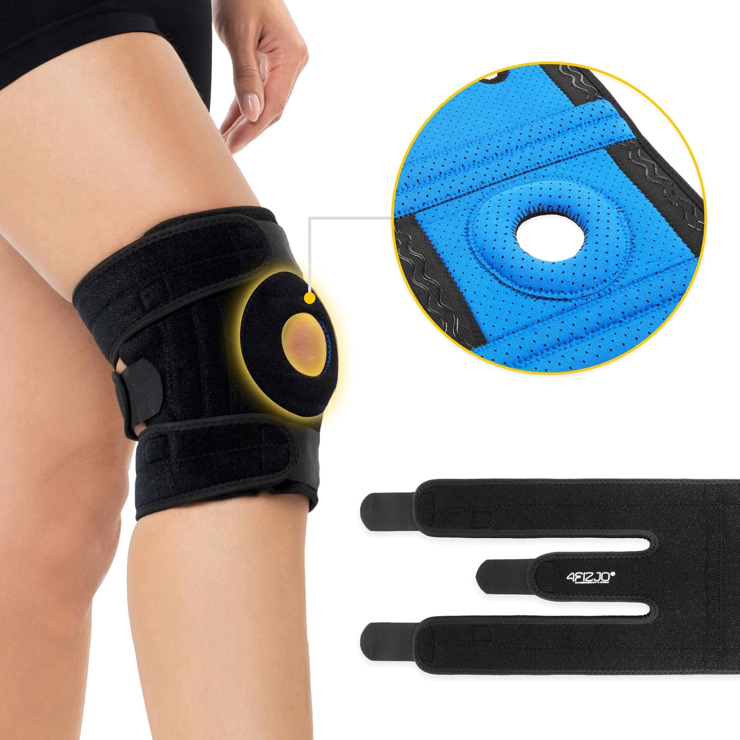 orteza na kolano stabilizator stawu kolanowego usztywniajacy