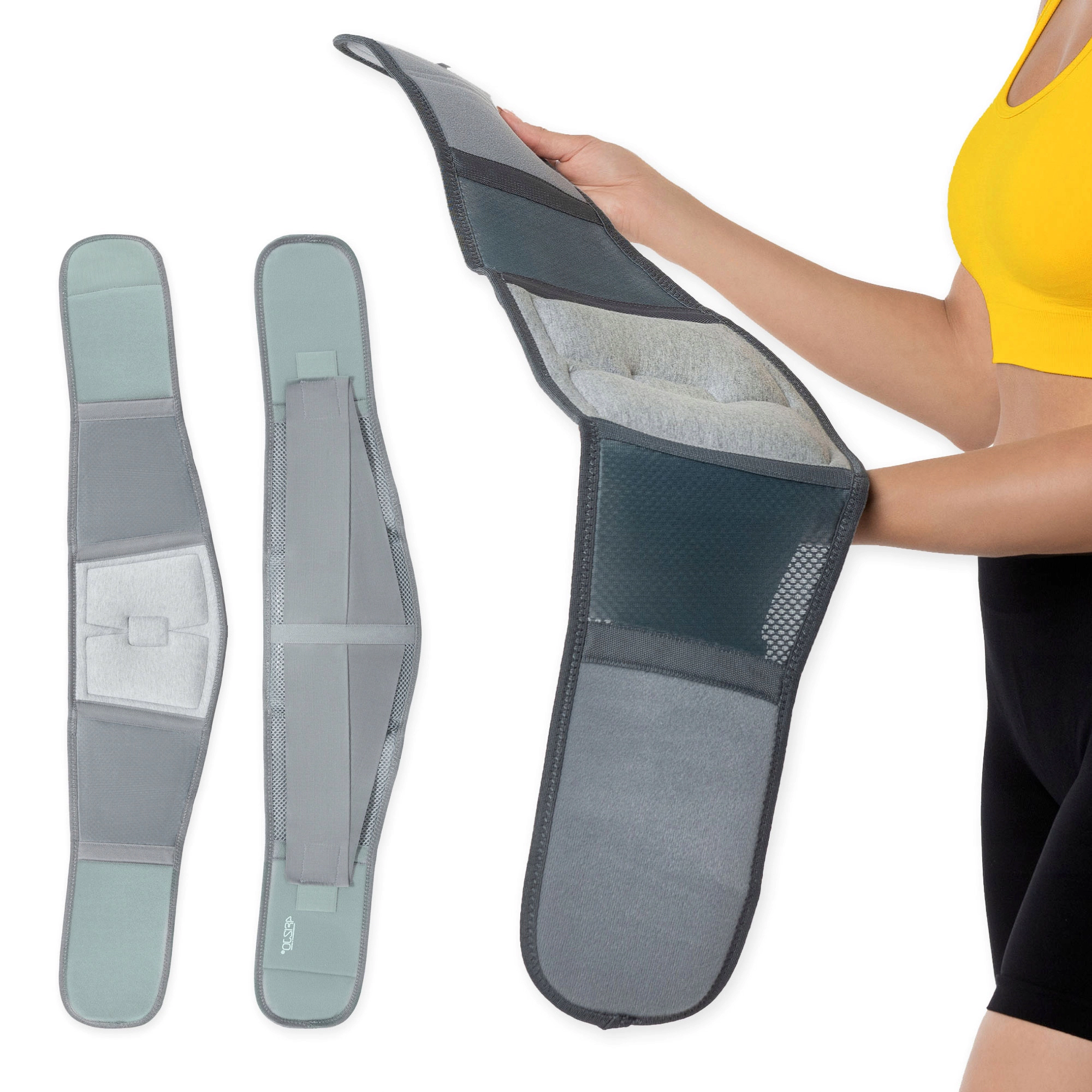 pas ledzwiowo-krzyzowy ledzwiowy gorset ortopedyczny z dociagiem 4fizjo