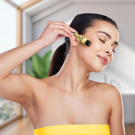 DERMA 3 az 1-ben arcmasszírozó roller készlet