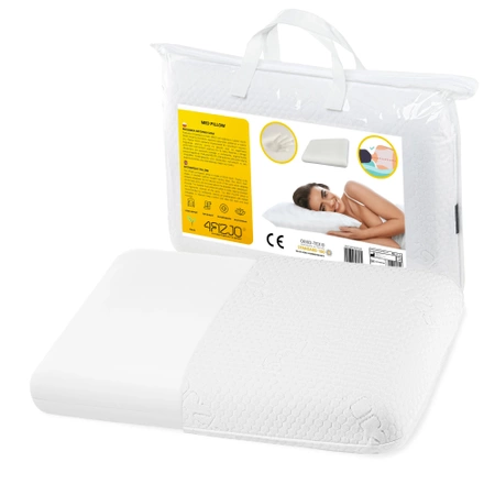 MED+ ortopéd memóriahabos párna