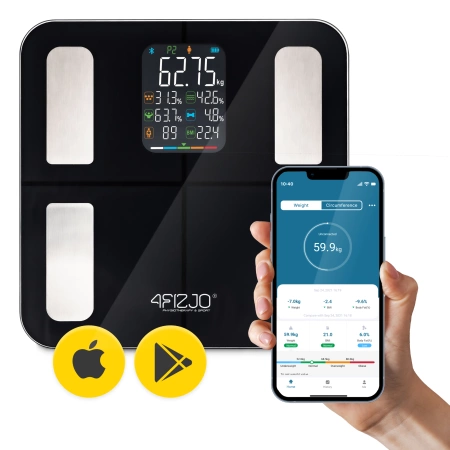 EVO elektronikus analitikus fürdőszobai mérlegek