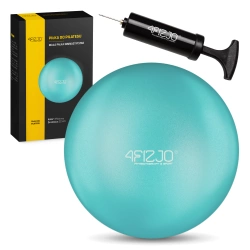 Pilates labda, 22 cm, türkizkék