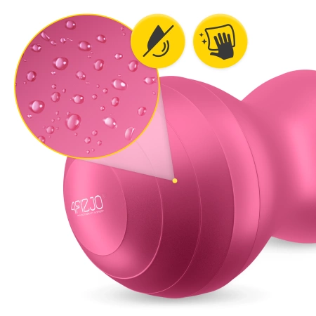 AIR BALL PEANUT gimnasztikai labda, fekete