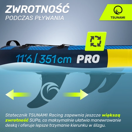 TSUNAMI univerzális uszony SUP deszkához