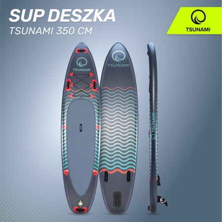 TSUNAMI SUP deszka, 350 cm, T03