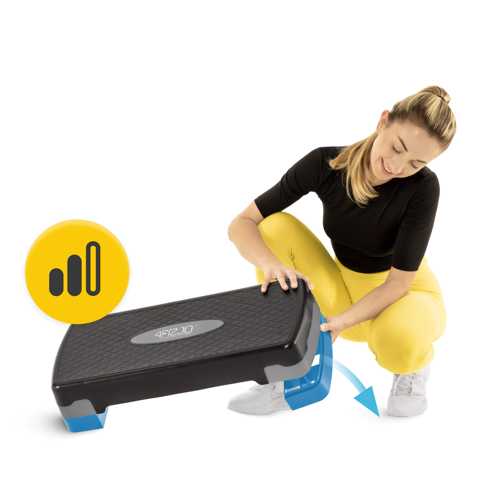 Stepper step do aerobiku 2-stopniowy do ćwiczeń