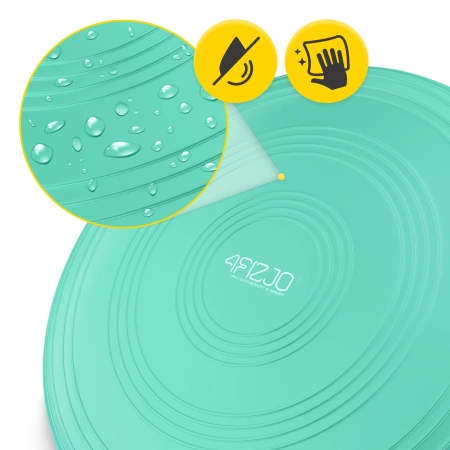 MED+ szenzomotoros párna, 33 cm, türkizkék