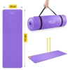 NBR torna- és jógaszőnyeg, 180 × 60 × 1,5 cm, lila