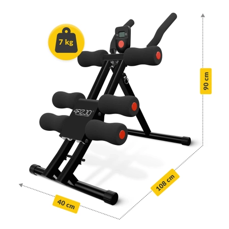 Összecsukható hasizomerősítő