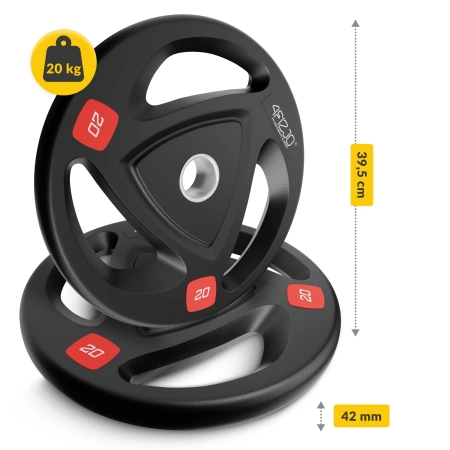 Olimpiai súlytárcsa, 1 x 20 kg