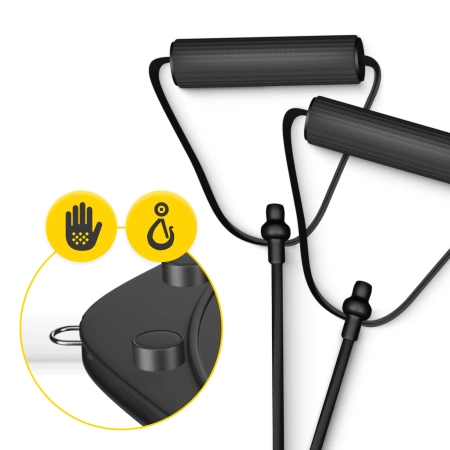 Egyensúlyozó félgömb gumis expanderrel, zöld