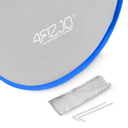 Önfelállító strandsátor, kék-szürke