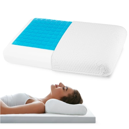 MED+ hűsítő ortopéd memóriahabos párna