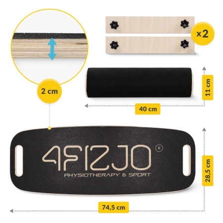 TRICKBOARD fa egyensúlyozó eszköz