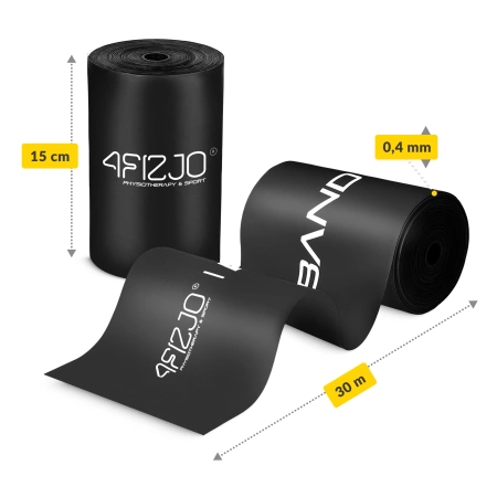 FLAT BAND rehabilitációs szalag, 12-15 kg, 30 m