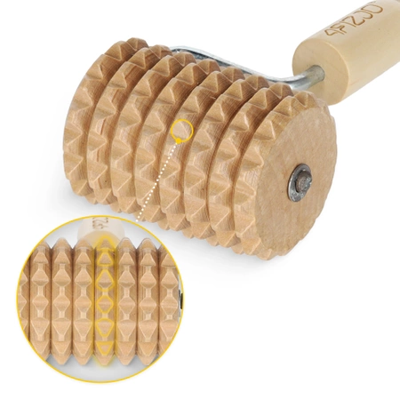 Fa masszírozó roller