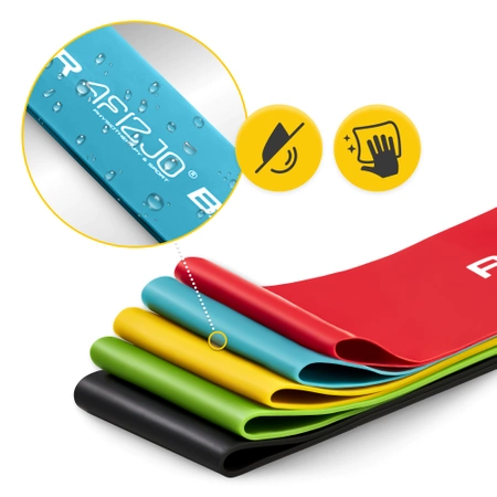 MINI POWER BAND erősítő gumiszalag szett, 5 db