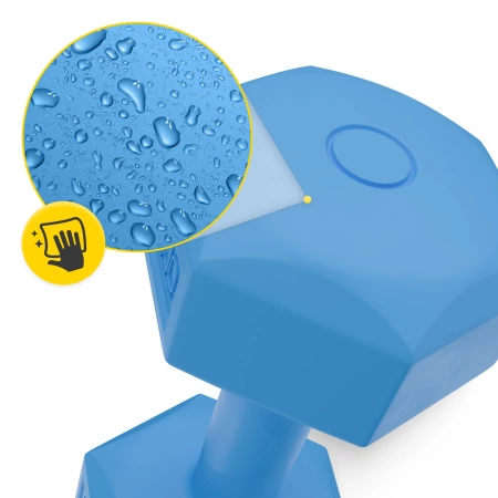 Bitumenes kézi súlyzó 2 x 2 kg