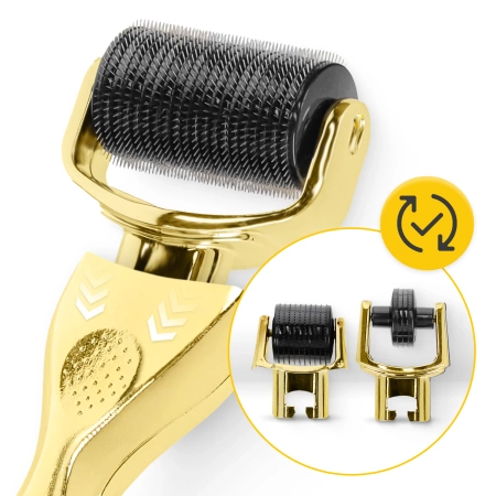 DERMA 3 az 1-ben arcmasszírozó roller készlet