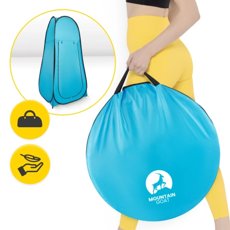 Mountain Goat zuhanysátor, kék