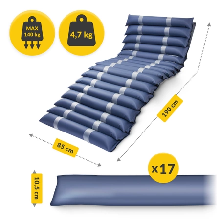 MED antidecubitus matrac pumpával