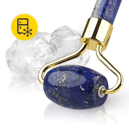 Természetes lazúrit arcgörgő