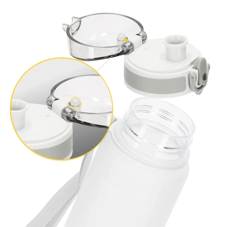 Sportkulacs, 650 ml, szürke