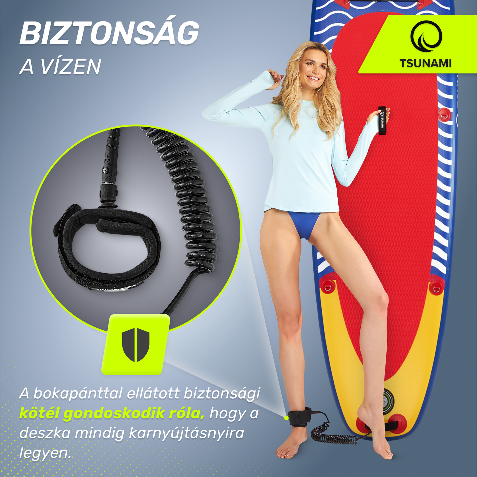 deska SUP pompowana do plywania