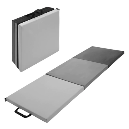 Összehajtható tornamatrac, szürke