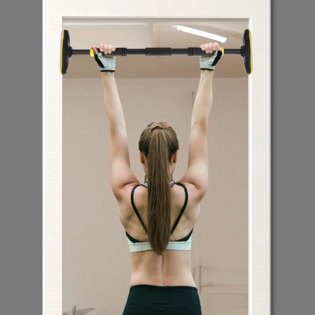 ULTRA feszítőrúdas húzódzkodó rúd, sárga