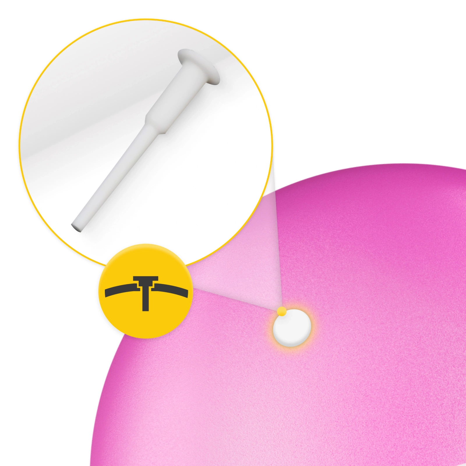 mala pilka rehabilitacyjna do pilatesu