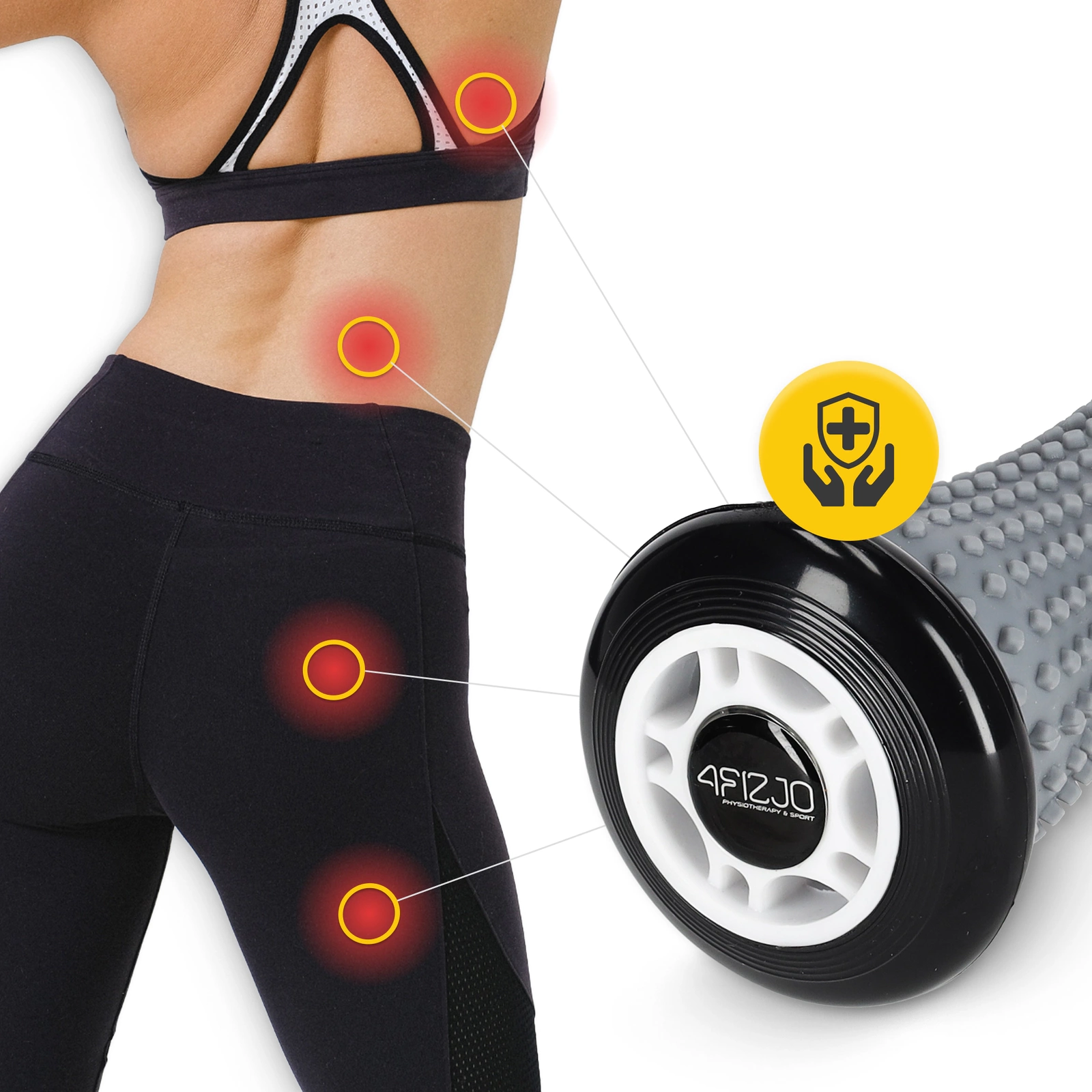 Masážní váleček s výstupky Spike Roller