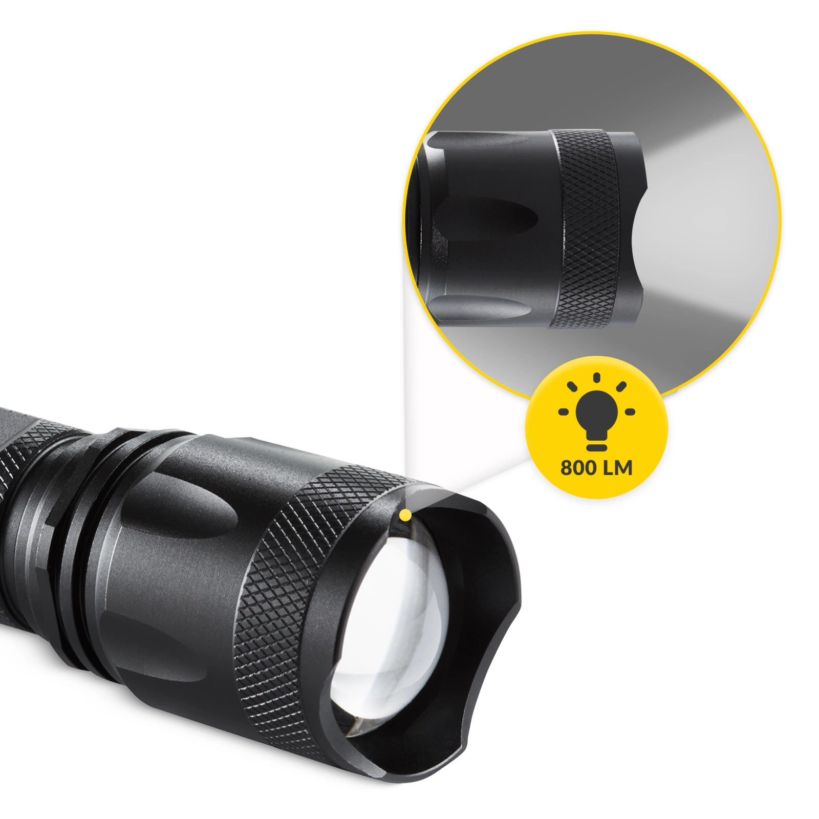 latarka ręczna led akumulatorowa warsztatowa