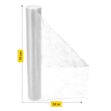 MED orvosi lepedő, 70 cm x 50 m, fehér