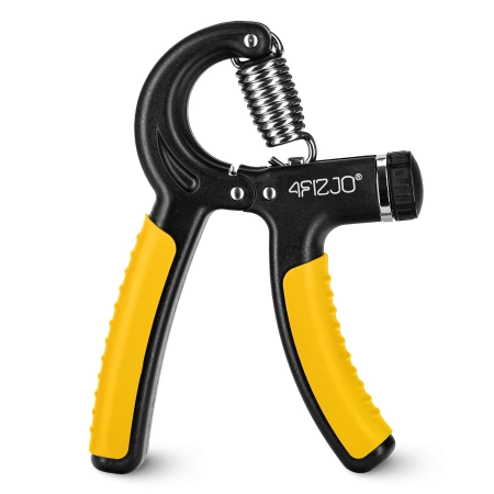 Állítható szilikon marokerősítő, sárga