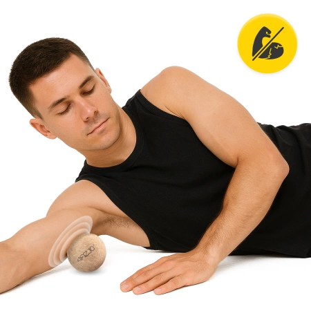 EPP parafa masszázslabda, 6,5 cm