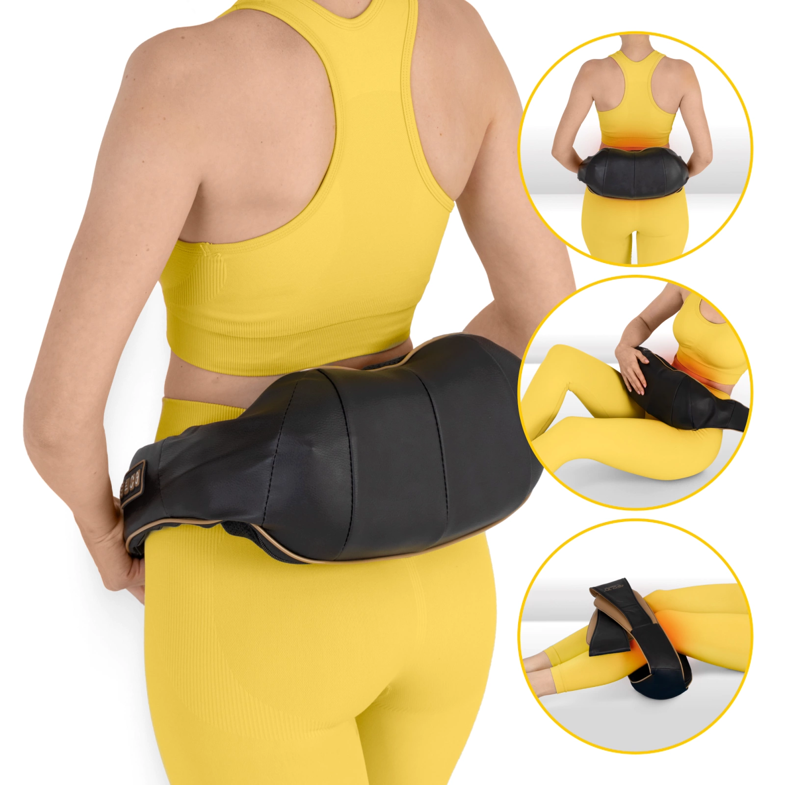 pas masujacy kark masazer ramiona plecy shiatsu pro+ 