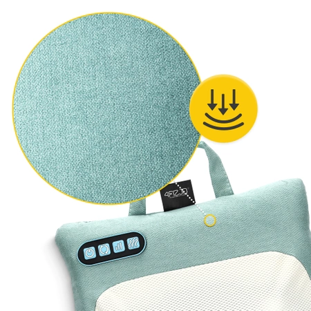 LITE melegíthető masszázspárna, zöld